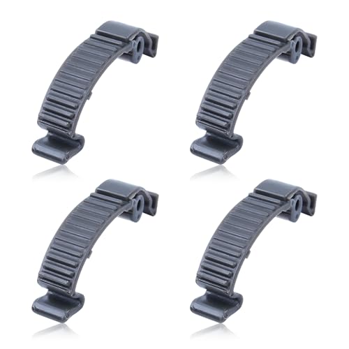 4 Pcs Top Cylinder Cover Snap Clip Buckle 503894701 Compatible with Husqvarna 346 351 353 356BT 356BF 357 359 435 435E 440E 445 450 450E 570 575 576 Chainsaw Replace 503894701 - color: Black