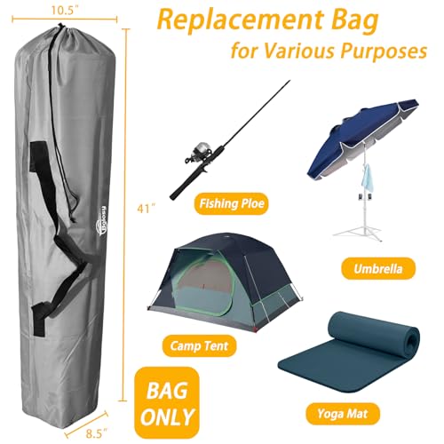 Bolosy 41"x10.5"x8.5" Replacement Bag for Folding Camping Chair - color: Grey, size: 1 PACK