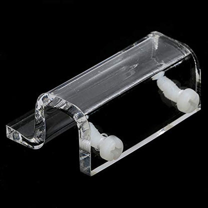 Transparent Acrylic Glass Cover, Shelf Holder for Aquariums, Stable Holder for Aquariums, Up to 6-12 Mm Glass Thickness, Wonderful Accessories for Aquariumsaquariums