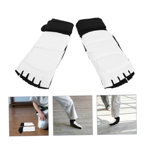 Veemoon Taekwondo Foot Protector Gear XL Non-Slip Karate Foot Pads for Martial Arts Sparring Training Adults and Youth