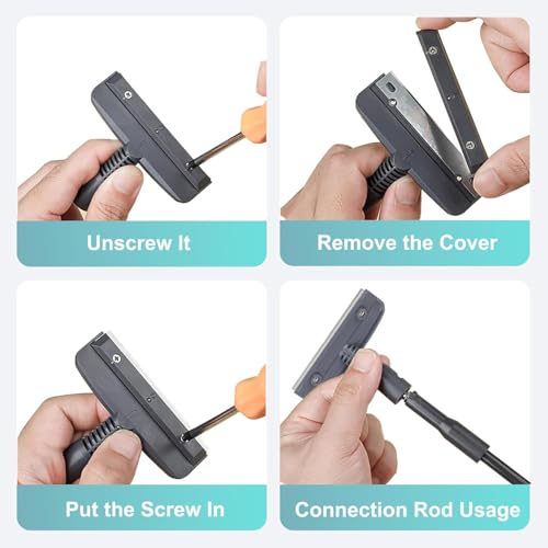 Aquarium Scraper Blades 10Pcs for 4IN1 6IN1 7IN1 9IN1 Cleaning Tools Long Handle Algae Cleaner