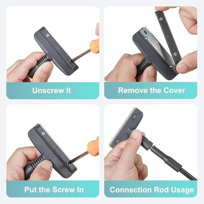 Aquarium Scraper Blades 10Pcs for 4IN1 6IN1 7IN1 9IN1 Cleaning Tools Long Handle Algae Cleaner