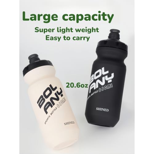 20oz Lightweight Sports Water Bottle PP Material BPA Free Squeeze Jet Straight Drink Cup Portable Outdoor Cycling Bottle (Green) - color: Green