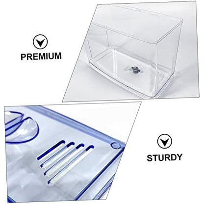 BESPORTBLE 1pc Self-Floating Fish Hatching Box Shaped Partition for Safe Fish Breeding Isolation Tank for Small Reproduction High Transparency and Air Circulation
