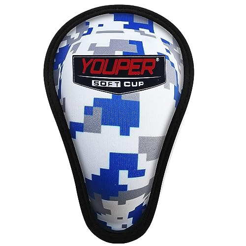Youper Youth Elite Padded Baseball Sliding Shorts w/Soft Athletic Cup - color: Black/White, size: Small