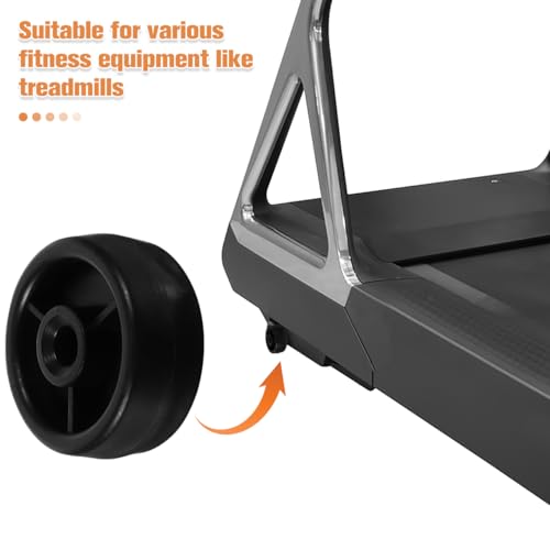 DECHOUS Plastic Roller Wheel Replacement for Fitness Equipment