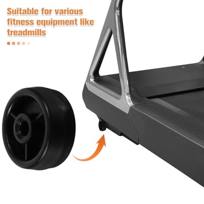DECHOUS Plastic Roller Wheel Replacement for Fitness Equipment