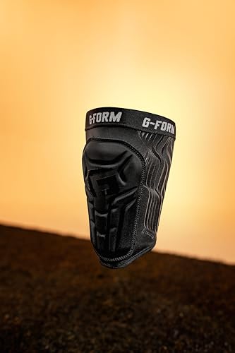 G-Form V2 Shin Guards NOCSAE, Adult - color: Black/Gloss Black, size: X-Large
