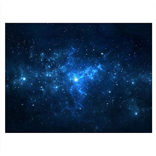 FILFEEL Aquarium Background Fish Decorations Pictures PVC Adhesive Poster Stars Backdrop Decoration Paper Cling Decals Sticker(122 * 50cm)