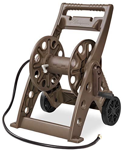 Liberty Garden Products 514 Two Wheel, Hose Cart, Plastic,bronze (Assembly required) - style: Hose Cart