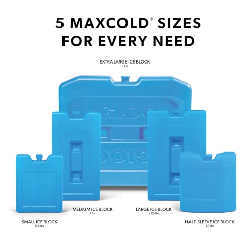 Igloo Maxcold Ice Blocks, Reusable Ice Packs for Coolers, Freezer Pack, Cold Packs for Coolers, Long Lasting Ice Blocks - color: XL