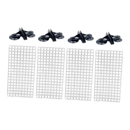 Generic Aquarium Isolation Panel Spliced Lattice Plate Grid Board for Fish Tank Dividers Random Color