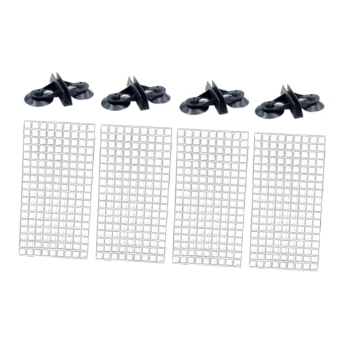 Generic Aquarium Isolation Panel Spliced Lattice Plate Grid Board for Fish Tank Dividers Random Color