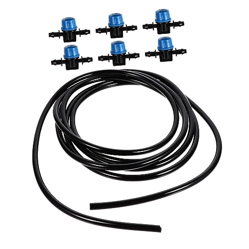 Adjustable Aquarium Hose Kit with Tubing Connectors for Flow Control Soft Silicone for Fish Tank Applications