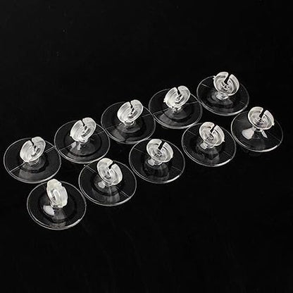 Aquarium Fish Tank Suction Cup Clips Air Tube Holders Reusable Hose Holder Clips for Fish Tank, Air Line Tubing