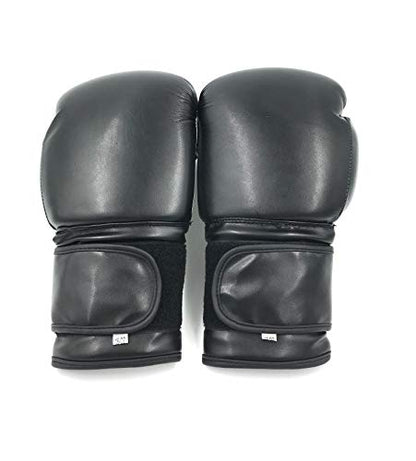 Boxing Gloves Black Kickboxing, Grappling, Fighting, Muay Thai Training Boxing Bag Gloves, Punch Bags and Focus Pads Punching Plain-Blank Vinyl Gloves No Logo - size: 4oz