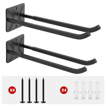 Ultrawall Garage Storage Hooks, Heavy Duty Steel Tool Organizer - size: 2 Pack