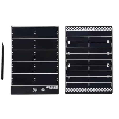 Electronic Flag Football Coaching Board, LCD Flag Football Tactical Board, with Induction Writing Pen, Durable Material, Thin and Portable, for Team Training