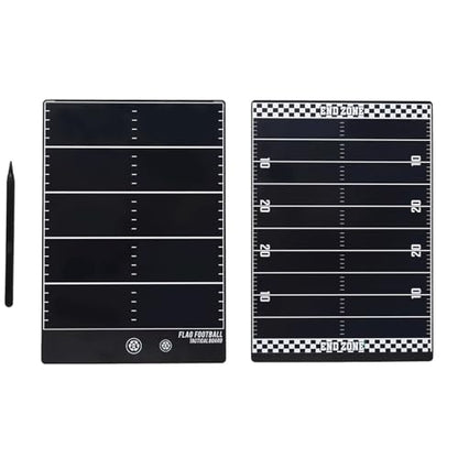 Electronic Flag Football Coaching Board, LCD Flag Football Tactical Board, with Induction Writing Pen, Durable Material, Thin and Portable, for Team Training