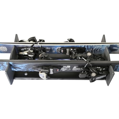 TRAPSKI Traveler Rack for Dual/Double Ski Travel Bags | Rack Insert is for Skis Only | Marine Grade HDPE Plastic | Premium Strap Included | 3 Year Warranty | Made in the USA - size: TRAVELER