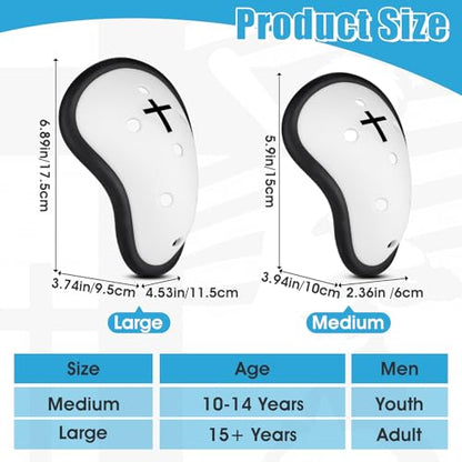 Athletic Cup Support Football Baseball Cup Protective Supporter Sports Protection for Rugby Comfort Fit MMA Lightweight with Cross Design - size: Large