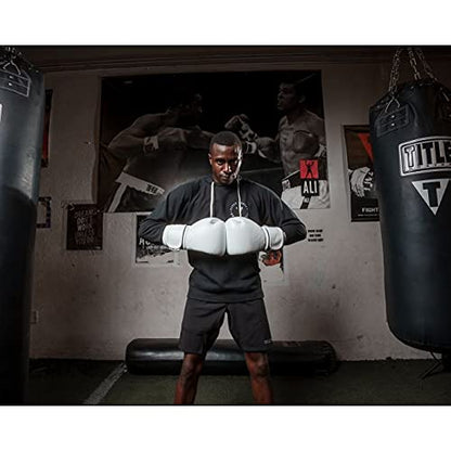 Title Boxing Ko-Vert Training Boxing Gloves - color: White, size: 14 oz