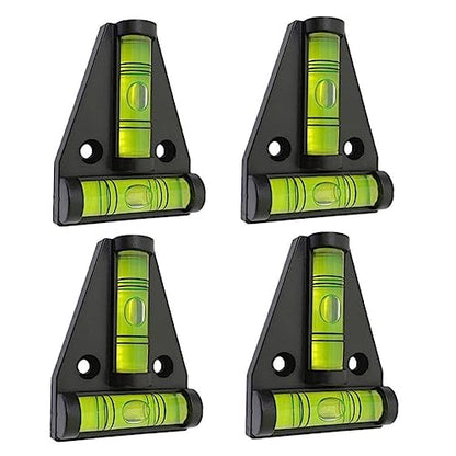 4Pcs Magnetic T Type RV Levelers, RV Parts Accessories Exterior Leveling Stablilization Levelers, Dual-use with Magnetism and Screws Mounting
