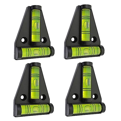 4Pcs Magnetic T Type RV Levelers, RV Parts Accessories Exterior Leveling Stablilization Levelers, Dual-use with Magnetism and Screws Mounting