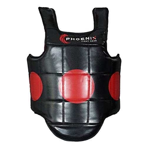 Reversible Chest Protector, Adult, Black - size: Small