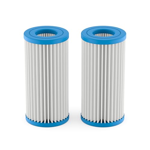 ANTOBLE 2 Pack PA0140 Micron Cartridges Replacement Parts Compatible with Magnum Canister Filters and Polishing Internal Canister Filters, Fish Tank Aquarium Water Polisher