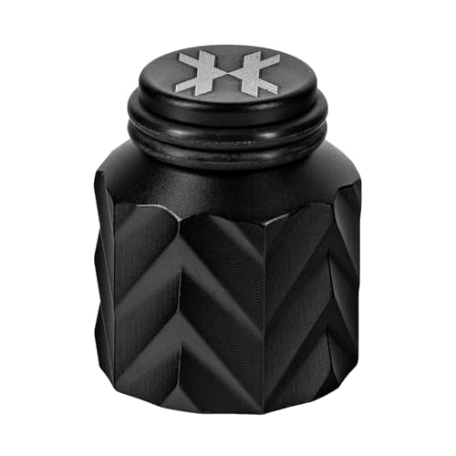 HK Army Elite Thread Protector Fill Nipple Cover for Air Tanks - color: Black, style: Fossil