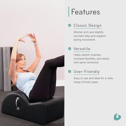 East Coast Step Barrel, Spine Corrector & Back Stretcher, Balanced Body | Pilates Workout Equipment for Home Gym and Studio