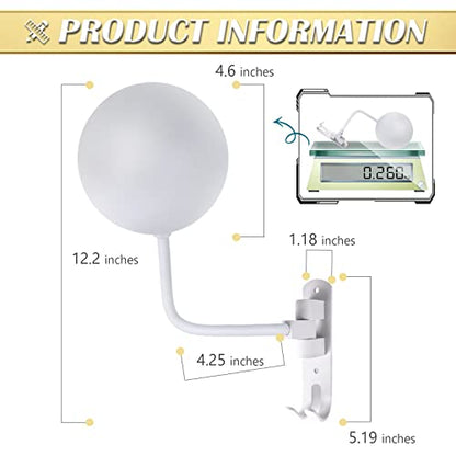 Kikerike Motorcycle Helmet Rack Wall Mount 180 Degree Rotation Metal Armet Holder Bicycle Burgonet Display Hanger Stand with 2 Hooks for Bike Baseball Rugby Helmet - White, 1 Pcs - color: White(1PCS)