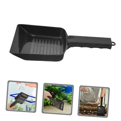 HANABASS 2pcs Aquarium Sand Shovel Tool for Fish Tank Cleaning Durable Gravel Scoop for Home and Garden Maintenance Lightweight and Versatile