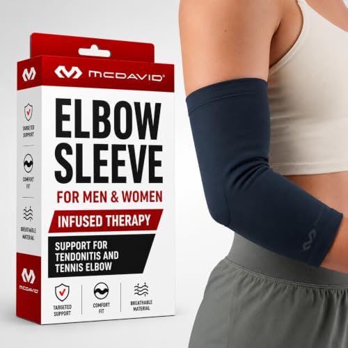 McDavid Infused Therapy Buttersoft Elbow Sleeve - size: Small
