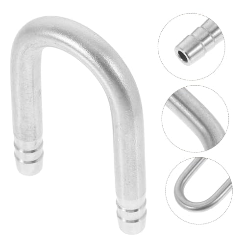 Stainless Steel u Shape Tube Connector for Aquariums Stainless Steel Hose Fittings for Fish Tank and Systems Easy to Install Leakproof Design Aesthetic Appeal