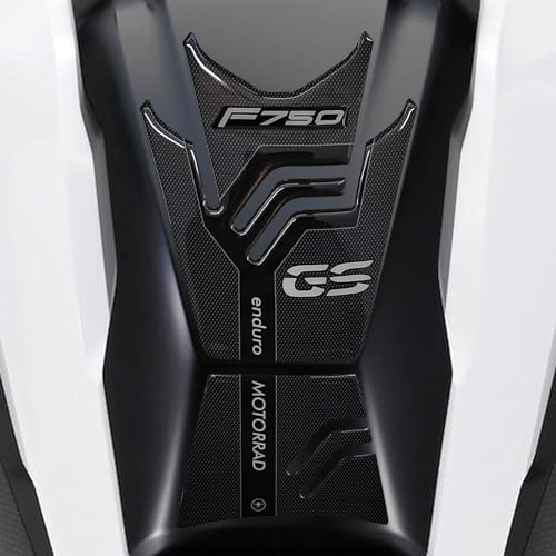labelbike - 3D Sticker Motorcycle Fuel Tank Pad Protection and Decoration in Resin Compatible with BMW F750 GS 2018-2024