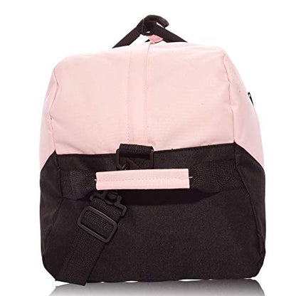 DALIX 25" Big Adventure Large Gym Sports Duffle Bag (Black Grey Navy Blue Red Camo) - color: Pink