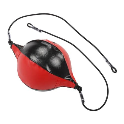 Durable PU Leather Speed Bag for Boxing Training – Suitable for Children, Teens and Adults – 1 x Speed Bag