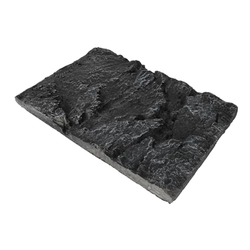 Didiseaon Fashion Aquarium Background Board 3D Aquarium Rocks for Fish Tank Decor Betta Fish Tank Background Plate