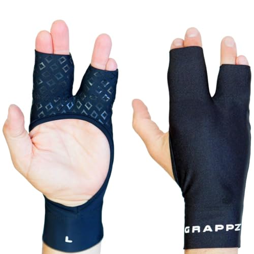 Finger Support Athletic Compression Gloves, Splint Alternative, Unisex L | Athletic Buddy Tape & Trigger Finger Sleeve & Brace, Arthritis Pain Relief & Joint Stabilizer for All Sports - size: Large, style: Original Glove