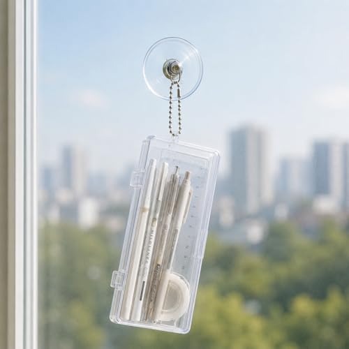 6 Pcs Heavy Duty Suction Cups 55mm Clear PVC Window Suction Cups Strong Adhesive Windows Holder with Thread Screw Suctions Cup Thickened for Window Aquarium Mirror Décor