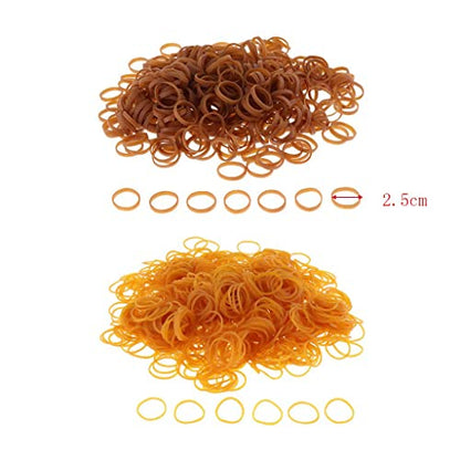 1 Bag 0.25Kg Ornamental Fish Transport Bag Rubber Band Ties, Thick, as described