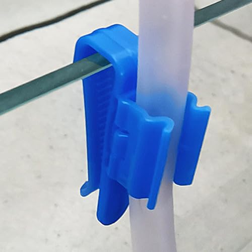 Aquarium Hose Holder - Aquarium Hose Clip Holder, Fish Tank Water Pipe Mounting Clip | Fish Tank Pipe Fixing Clips for Stable Filter Tubing Support and Water Pipes Positioning, Flow Management