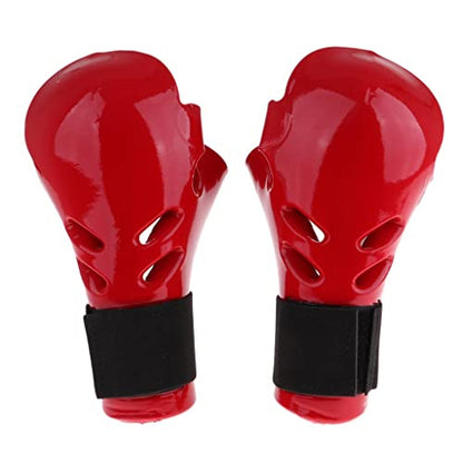 Children Gloves Martial Arts Sparring TKD Grappling MMA for Youth, Faux Leather & Neoprene Training Gloves