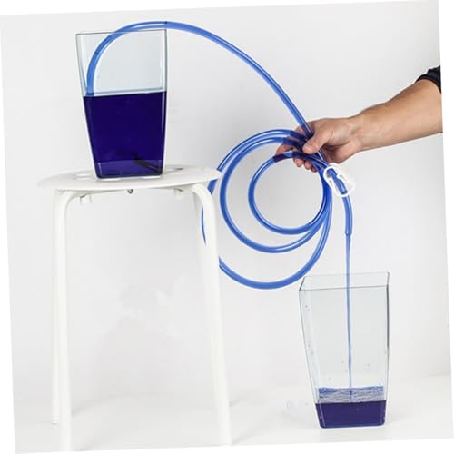 NUOBESTY Manual Suction Hose for Car Oil Transfer, Practical Guide Oil Tube with Flexible Siphon Pump for Automotive Fuel and Fish Tank Water Change