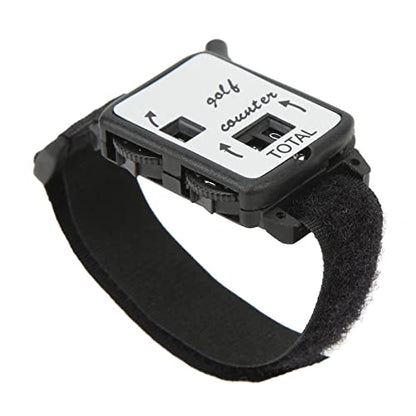 Swing Stroke Counter 4 Pack | Manual Score Keeper Watch for Players | Portable Wrist Monitor with Putting & Stroke Count | Lightweight Plastic Design