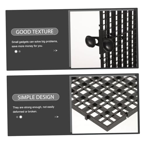 Abaodam 1set Aquarium Isolation Board Cups Fish Tank Divider for Safe of Fish -Escape Design Promotes Water and Prevents