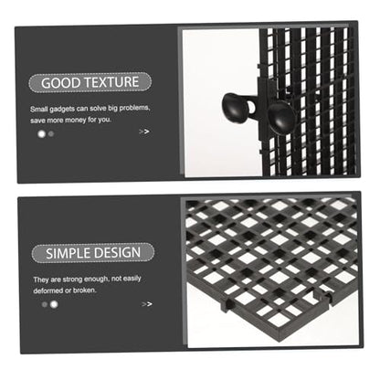 Abaodam 1set Aquarium Isolation Board Cups Fish Tank Divider for Safe of Fish -Escape Design Promotes Water and Prevents