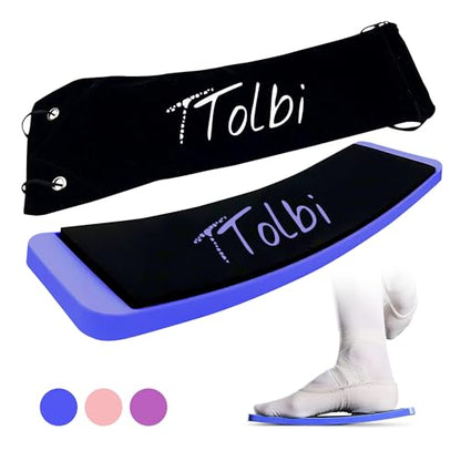 Turn Board for Dancers and Skaters, Ballet and Figure Skating Spinner - color: Blue
